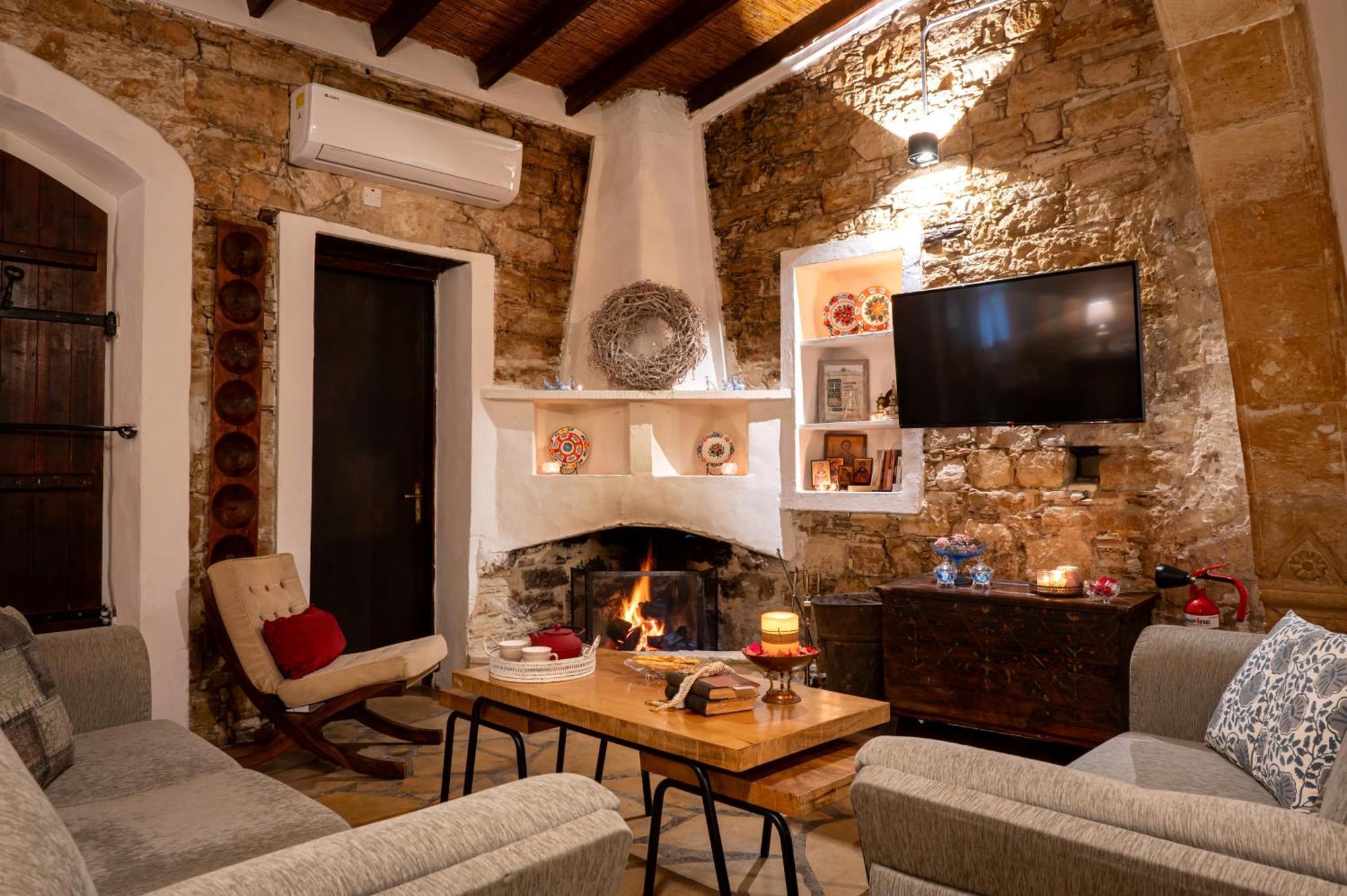 Oinoessa Traditional Boutique Guest Houses Lofou Eksteriør bilde